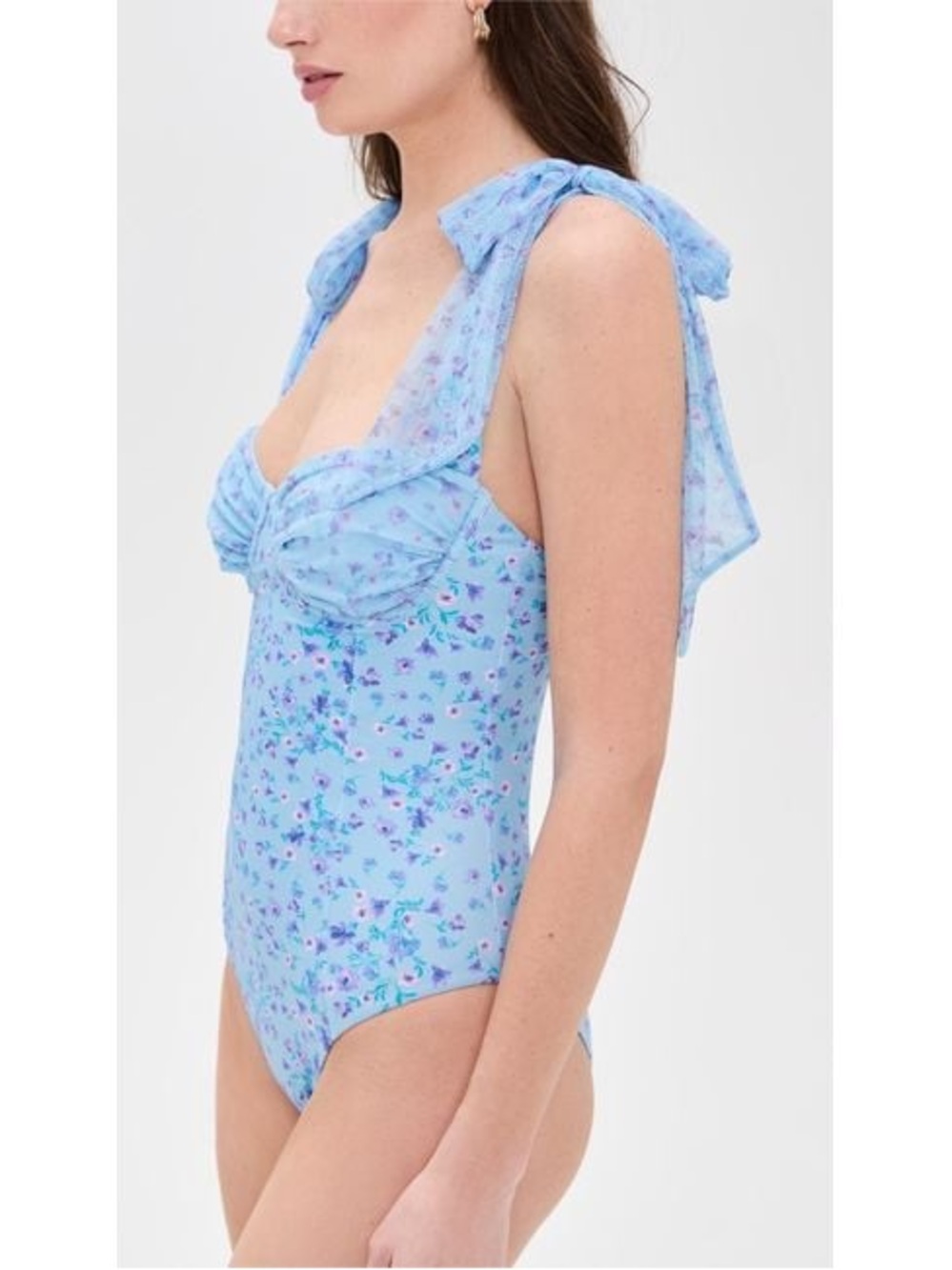 NWT Beach Riot Dede Floral One-Piece Swimsuit Sz XS - Picture 4 of 10